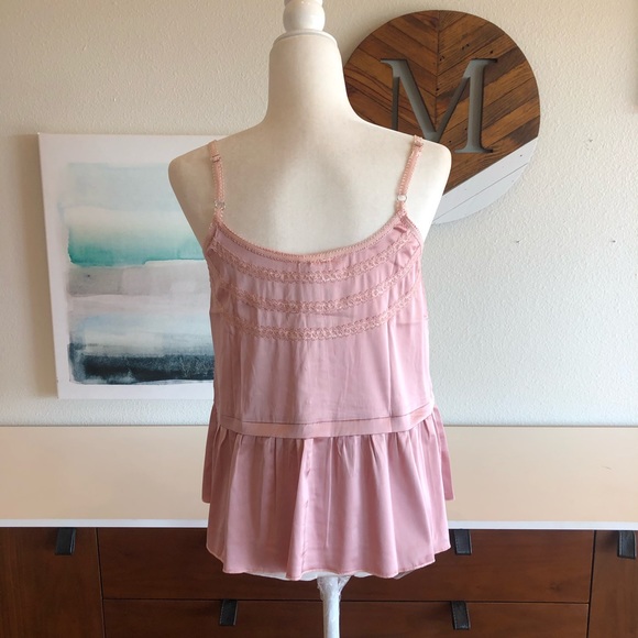Silky Button Up Front Cami - Picture 3 of 5